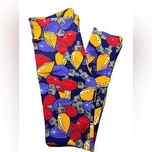 LuLaRoe Christmas‎ Leggings One Size